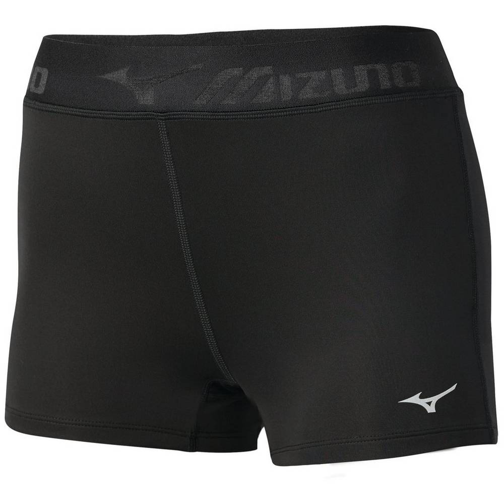 Collant Mizuno Running Impulse Core Short Donna - Nere - 58497-UMHV